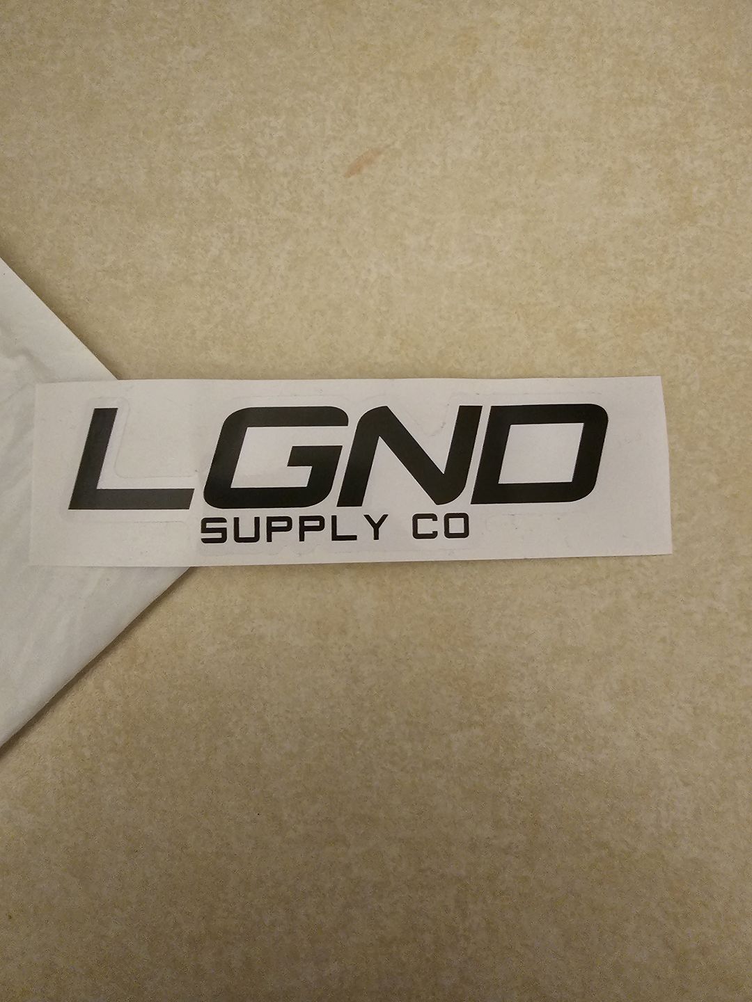 Customer photo review of LGND Decal