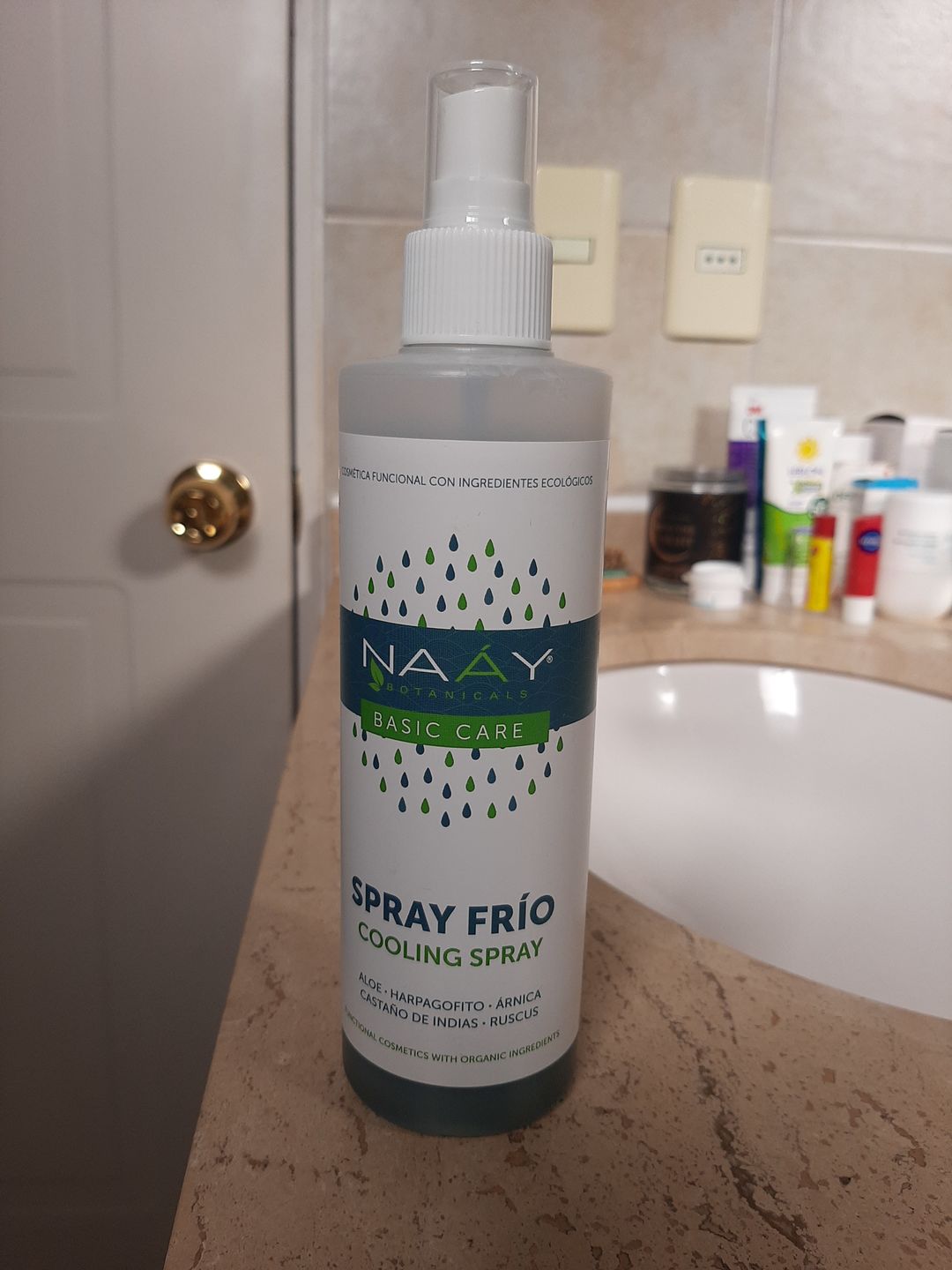Customer photo review of Calming SPRAY Frío