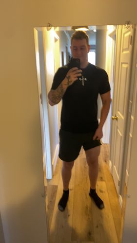 Customer photo review of Sovereign Performance Tee