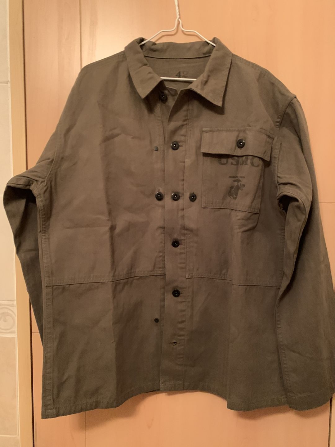 Customer photo review of USMC P-44 HBT Utility Jacket
