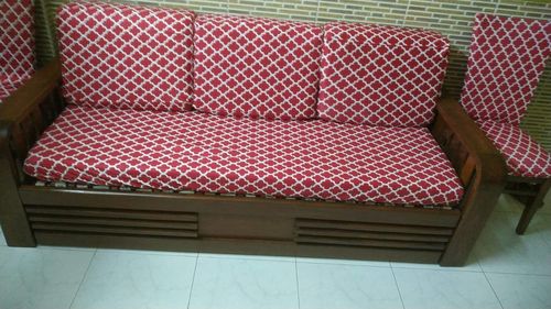Customer photo review of Red diamond Elastic Sofa Slipcovers