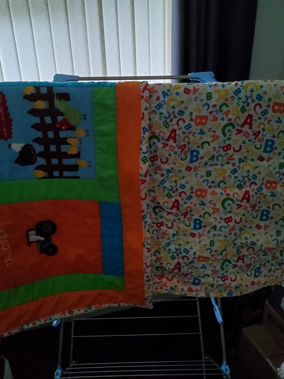 Customer photo review of ABC Polycotton Fabric