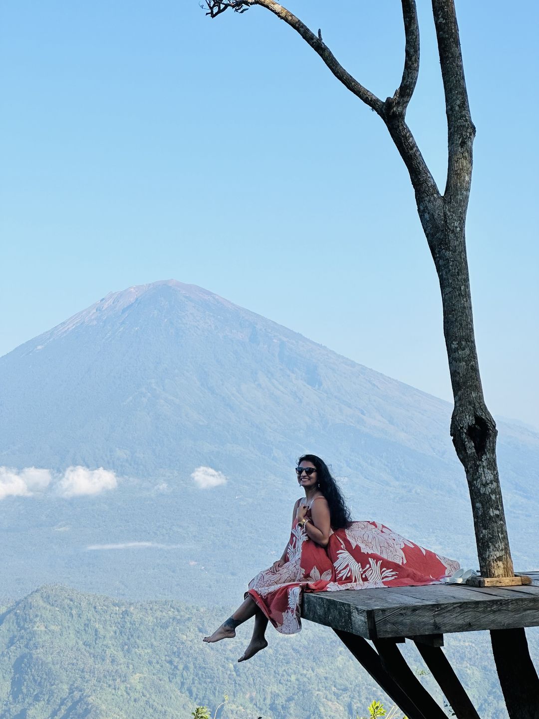 Customer photo review of Lotus Dress - Terracotta Satori