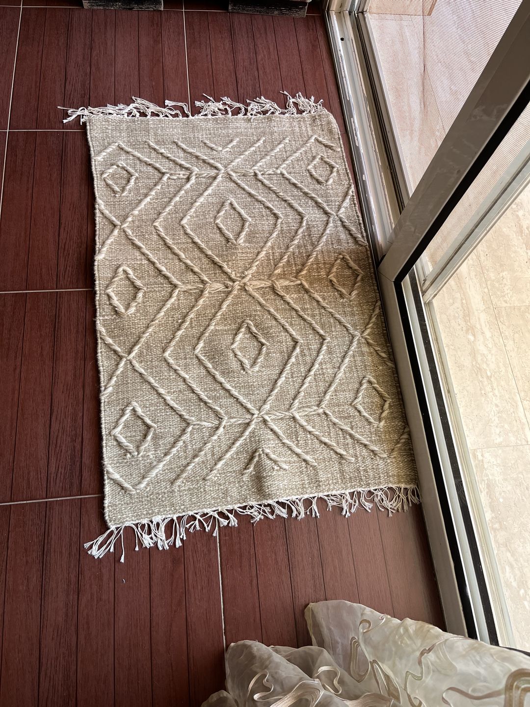 Customer photo review of Aurora Wool Rug