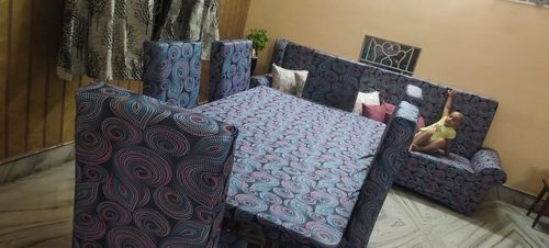 Customer photo review of DivineTrendz Exclusive - Martingale Dots Elastic Chair & Table Cover