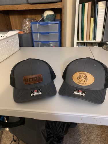 Customer photo review of Richardson 112 Custom Leather Patch Hat