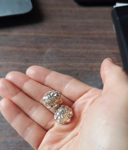 Customer photo review of Dorina EarAcupressure Magnetherapy Detoxi Earrings（Limited Time Discount 🔥 Last Day）