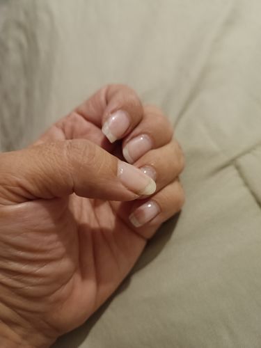 Customer photo review of Gel Rubber Crystal 12 ml GC Nails