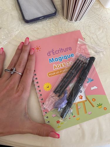 Customer photo review of Pack "Le Petit Génie" - 4 cahiers (+Cadeau Offert)