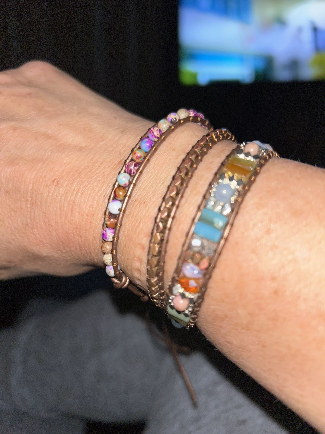 Customer photo review of Imperial Heart Protection Wrap Bracelet