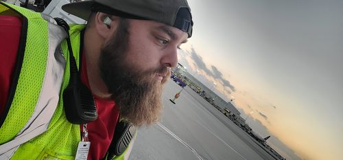 Customer photo review of Big Army Green Camp Hat