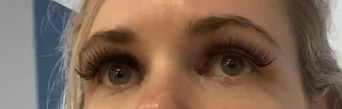 Customer photo review of Sapphire Hybrid Magnetic Lash & Liner Set