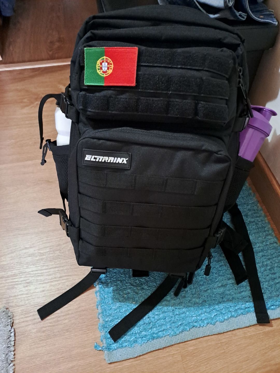 Customer photo review of Parche Banderas Paises Mundo