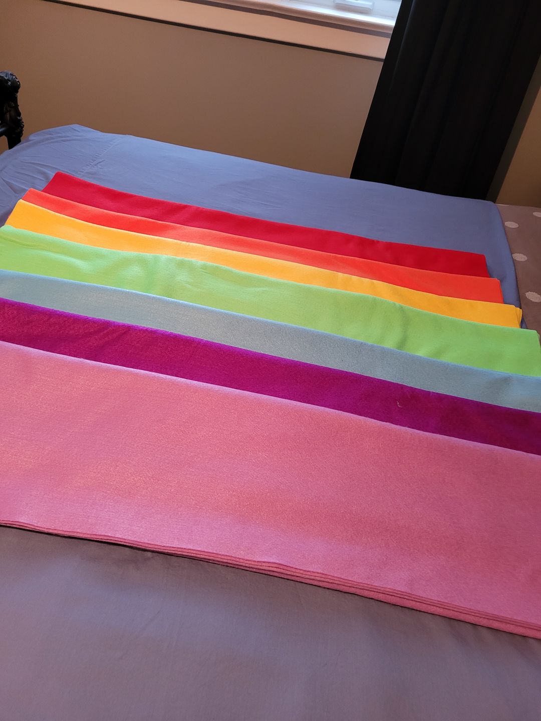 Customer photo review of Acrylic Craft Felt By Yard