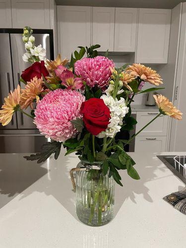 Customer photo review of Florist's Choice Posy - Medium