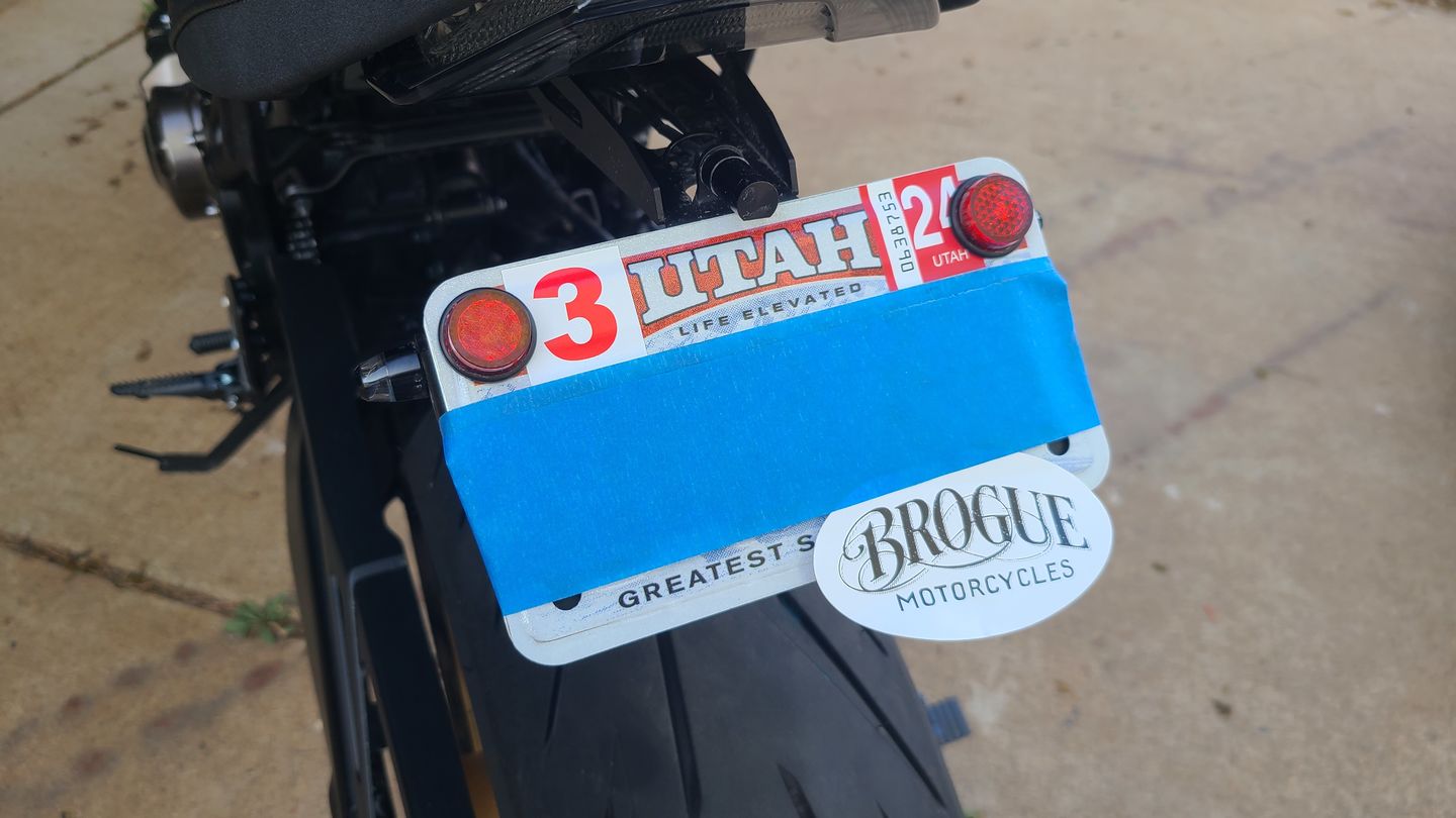 Customer photo review of XSR900 Tail Tidy Kit - 2022+