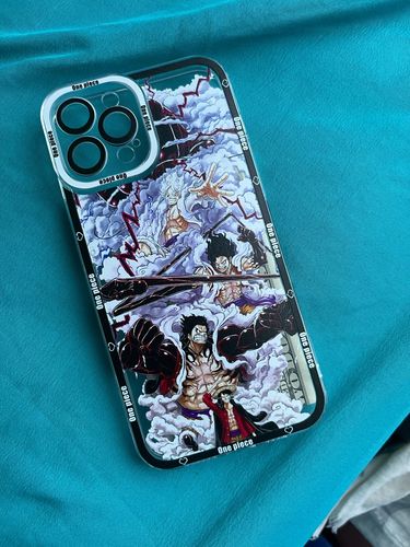 Customer photo review of One Piece Luffy Gera Phone Case