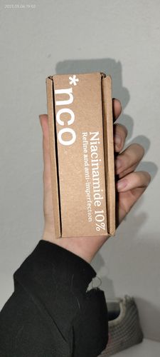 Customer photo review of Niacinamide 10%