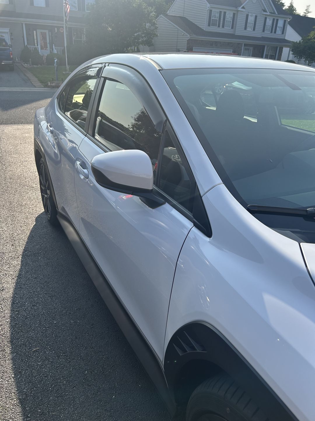 Customer photo review of Window Visors Sun/Rain Guards