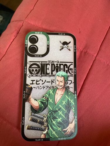 Customer photo review of One Piece Zoro Phone Case