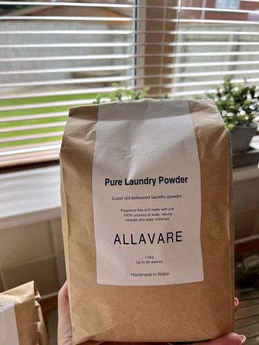 Customer photo review of Pure Laundry Powder