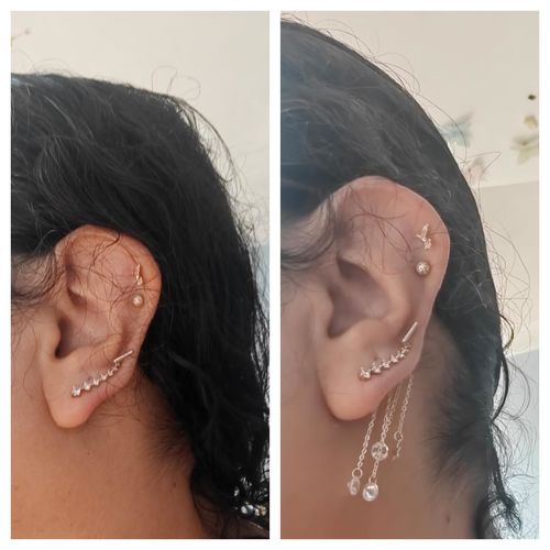 Customer photo review of Aretes Afrodita