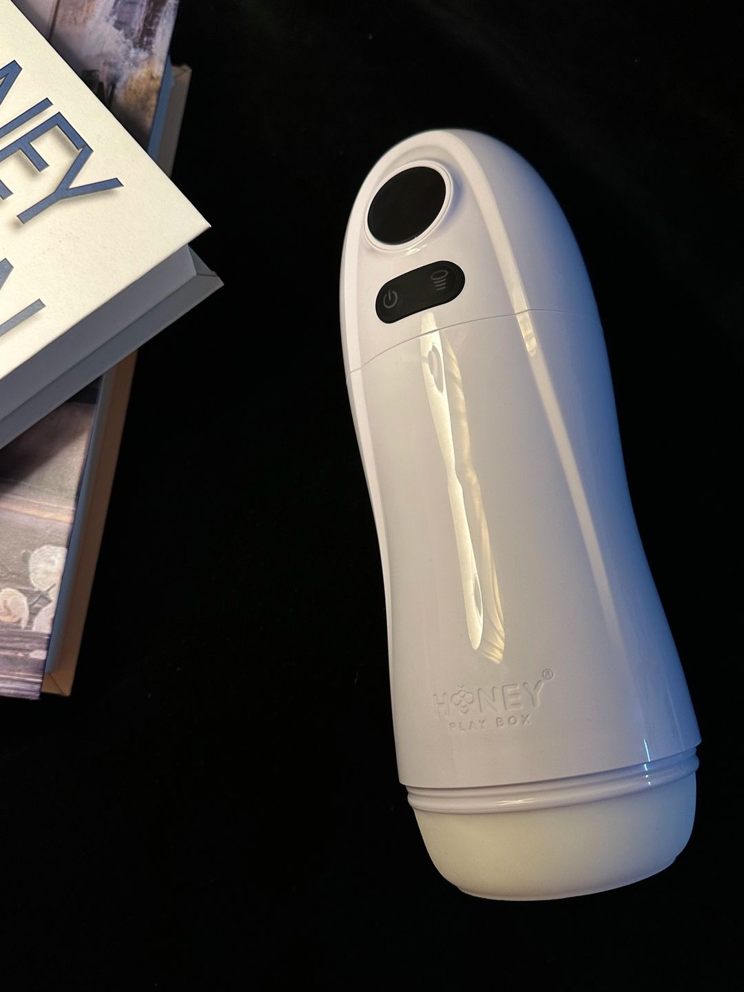 Customer photo review of KAI 2 Automatic Sucking Vibrating Male Masturbator Blowjob Sex Toy