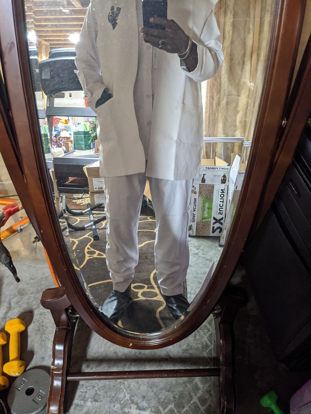 Customer photo review of Sunnah Suits Custom Handmade