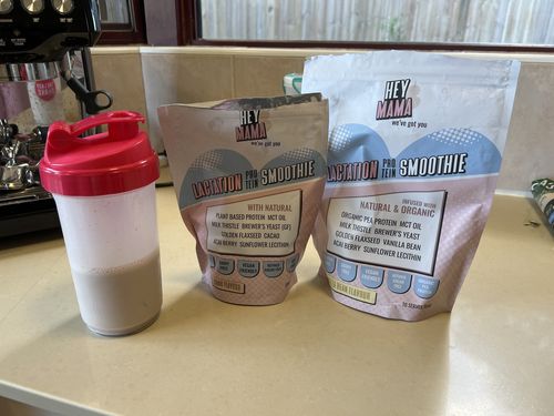Customer photo review of Lactation Protein Smoothie - The OG!