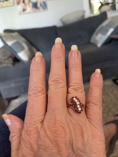 Customer photo review of Rocket Nail Fuel Nail Repair - Clear