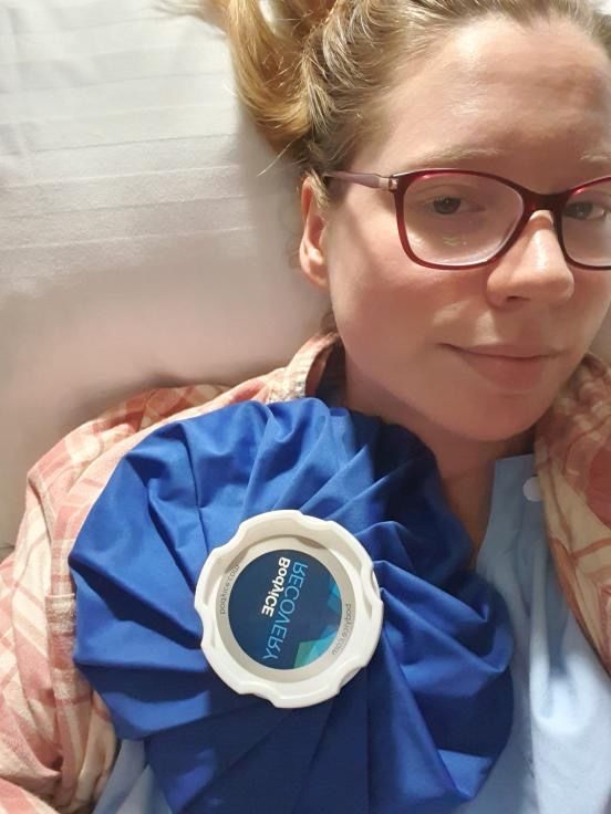 Customer photo review of Replacement 11-Inch Wide Mouth Ice Bag