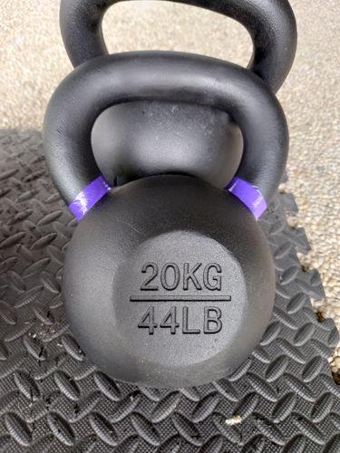 Customer photo review of Tydax Powder Coated Kettlebell