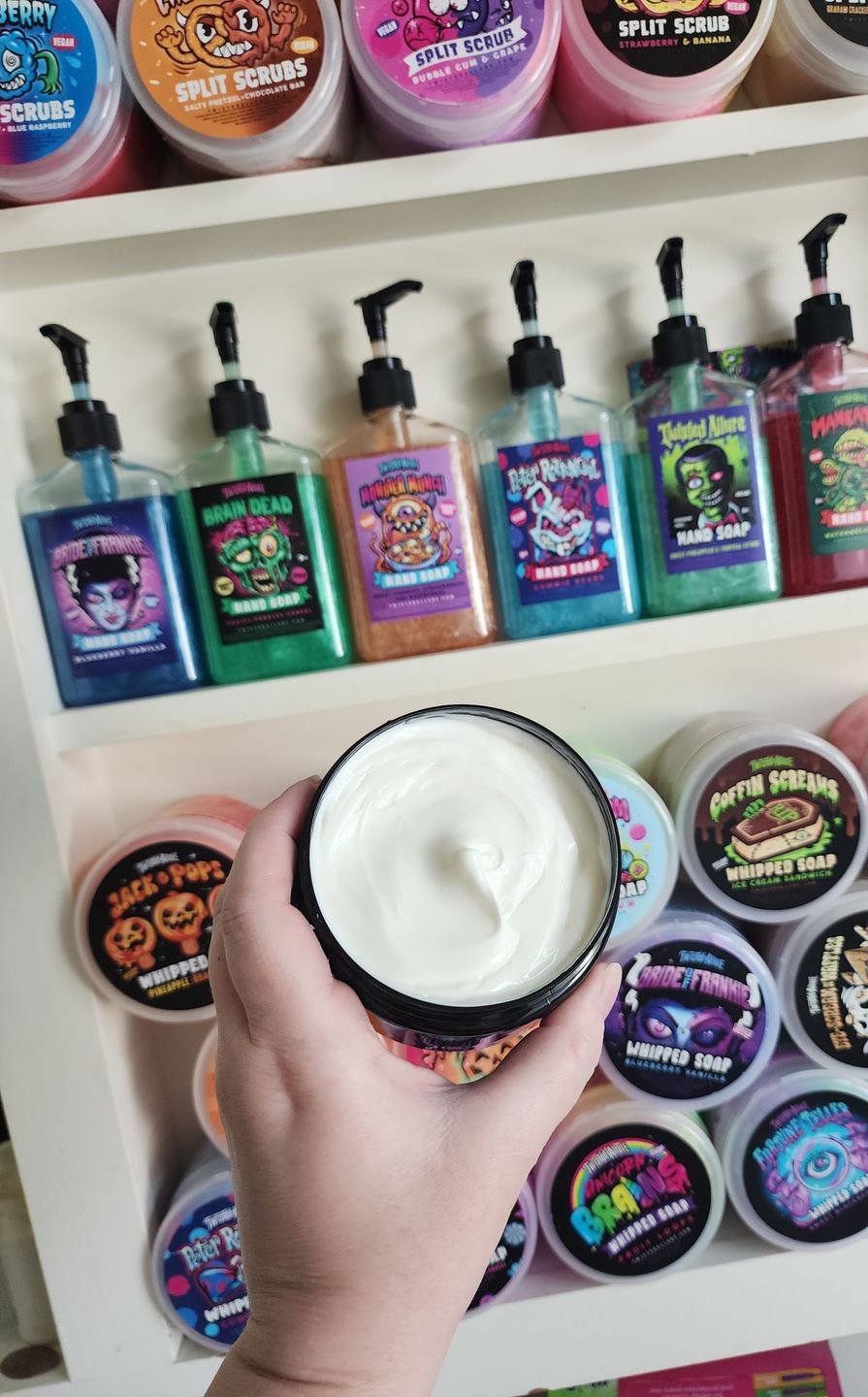 Customer photo review of Jack O Pops Body Butter (pineapple, orange & cherry)