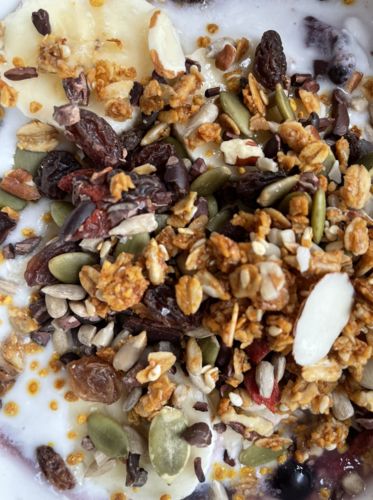 Customer photo review of Superblend Protein Powder