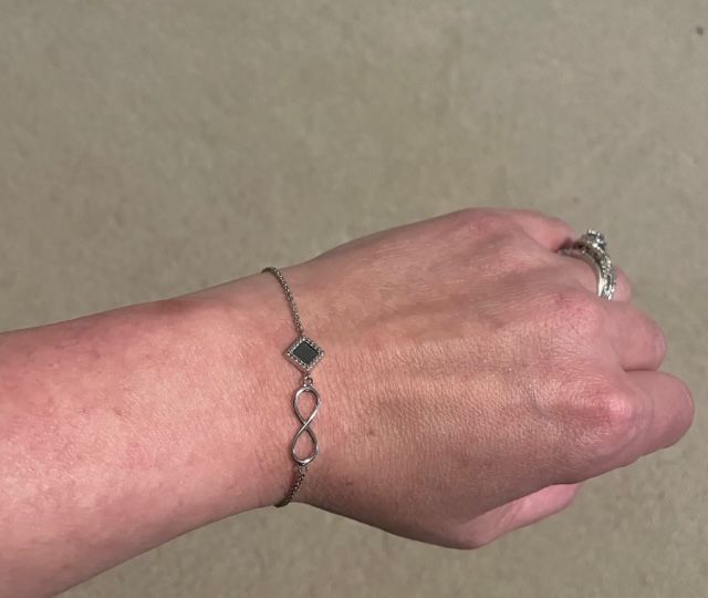 Customer photo review of Infinity Bracelet