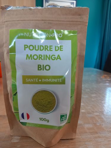 Customer photo review of MORINGA BIO (EN POUDRE)