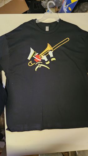 Customer photo review of Custom DTF Transfer 14 x 14