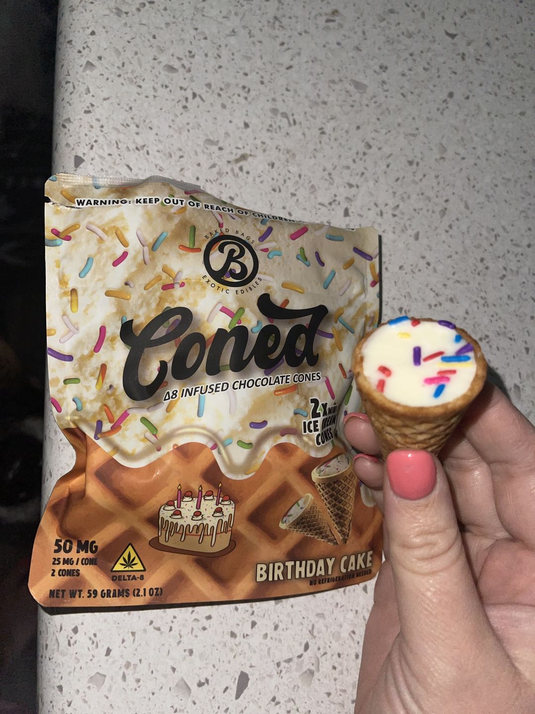 Customer photo review of CONED - EXTRA STRENGTH VARIETY PACK