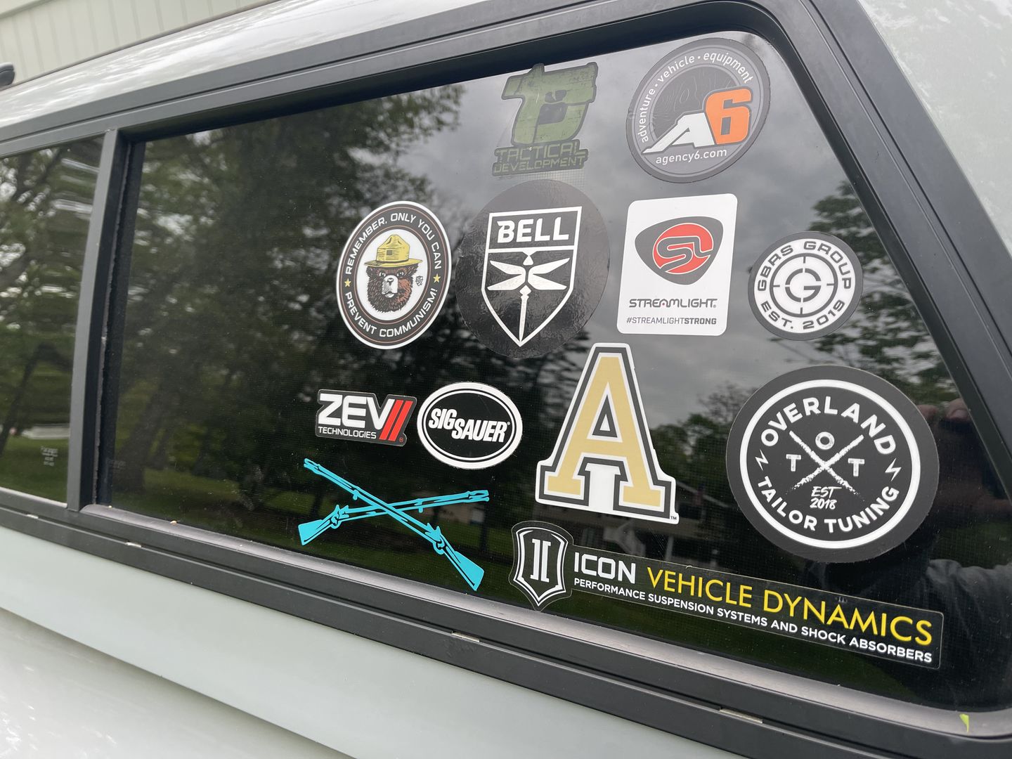 Customer photo review of Only You Can Prevent Communism Decal