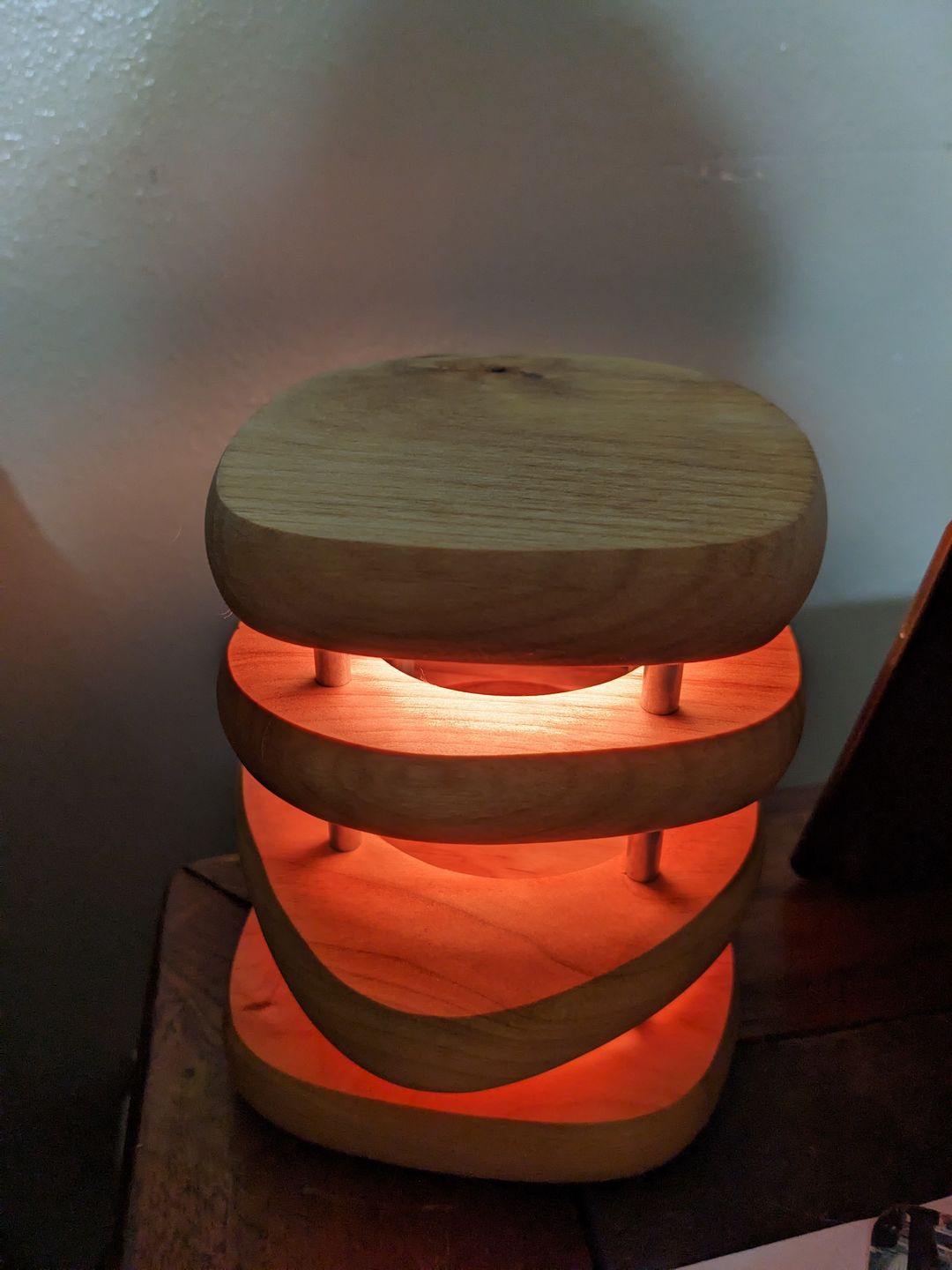 Customer photo review of Mid-Century Design Friendship Lamps