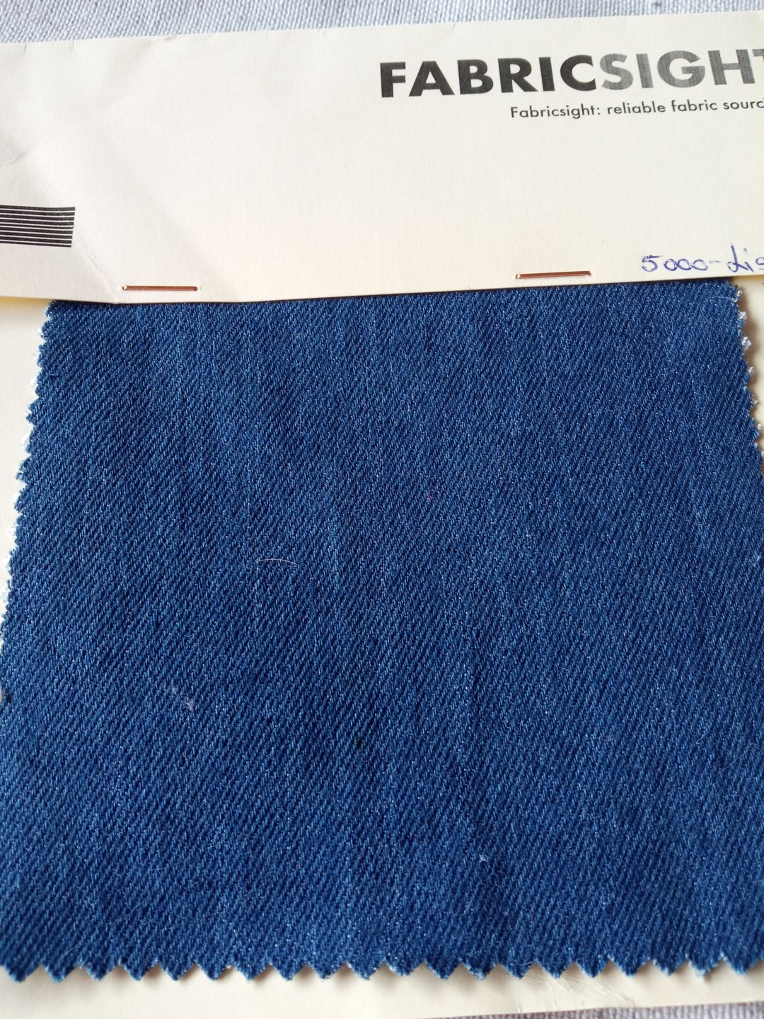 Customer photo review of Cotton Denim Stretch - 3 Colors Available