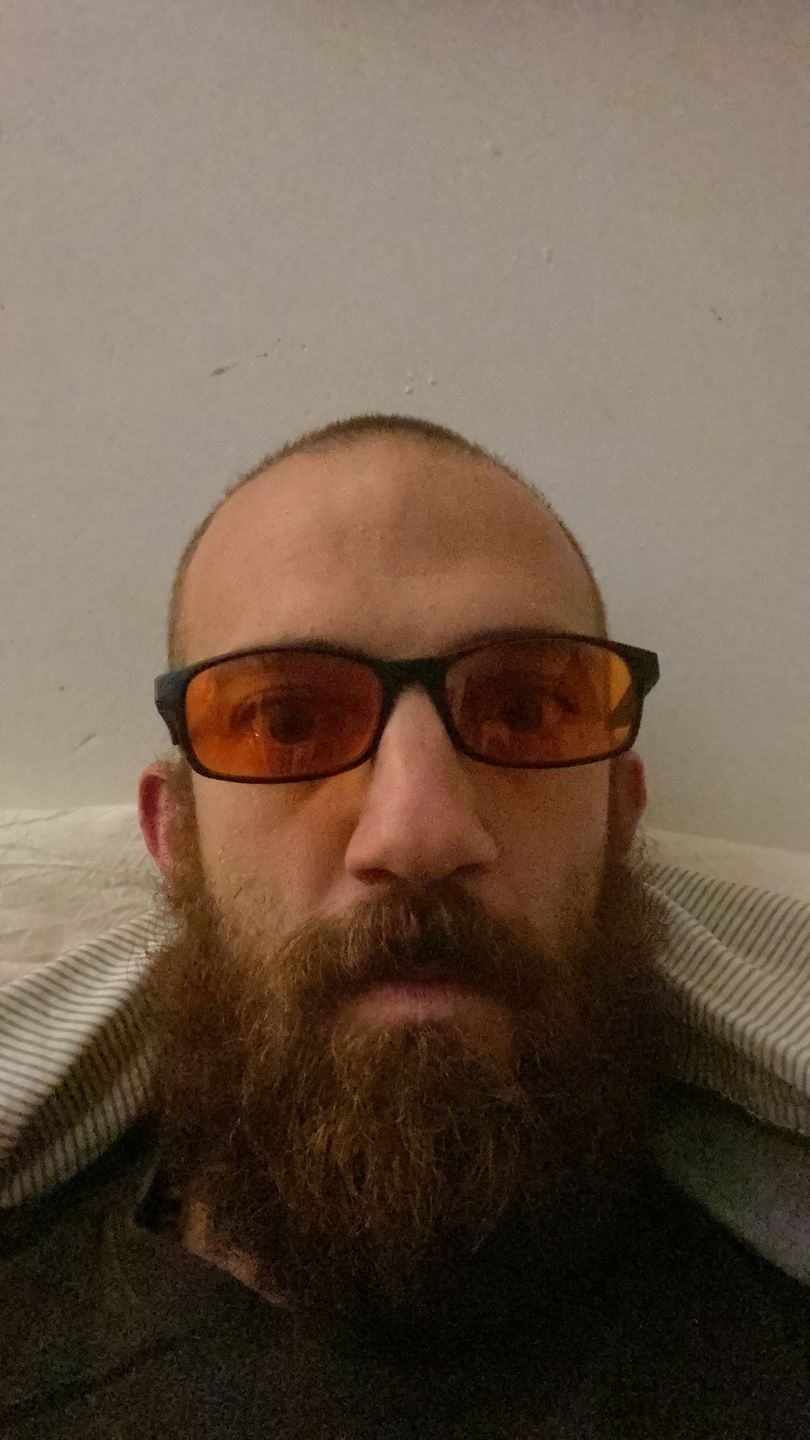 Customer photo review of blue blocker jarvis 527nm