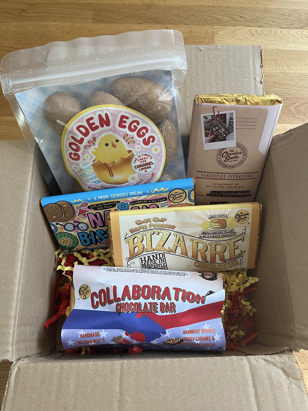 Customer photo review of Nana’s Biscuit Tin Bar 100g