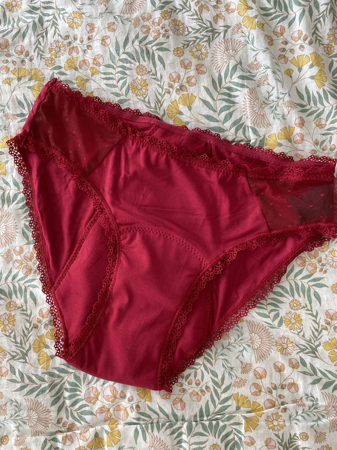 Customer photo review of Culotte Menstruelle Manon - Edition Limitée
