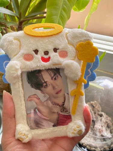 Customer photo review of Angel&Devil Plush Photocard Holder