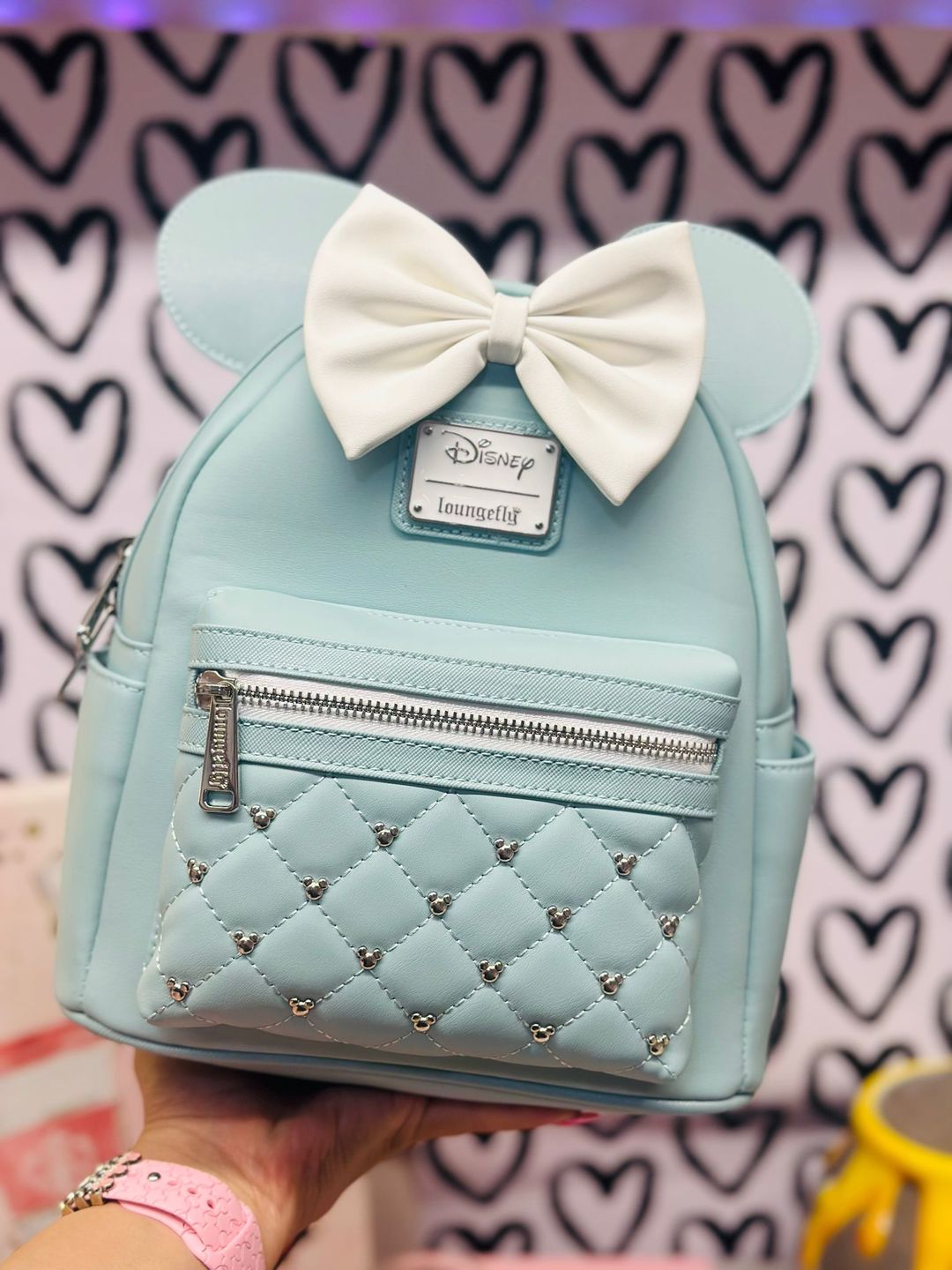Customer photo review of 707 Street Exclusive - Loungefly Disney The Minnie Mouse Classic Series Mini Backpack - Elegance