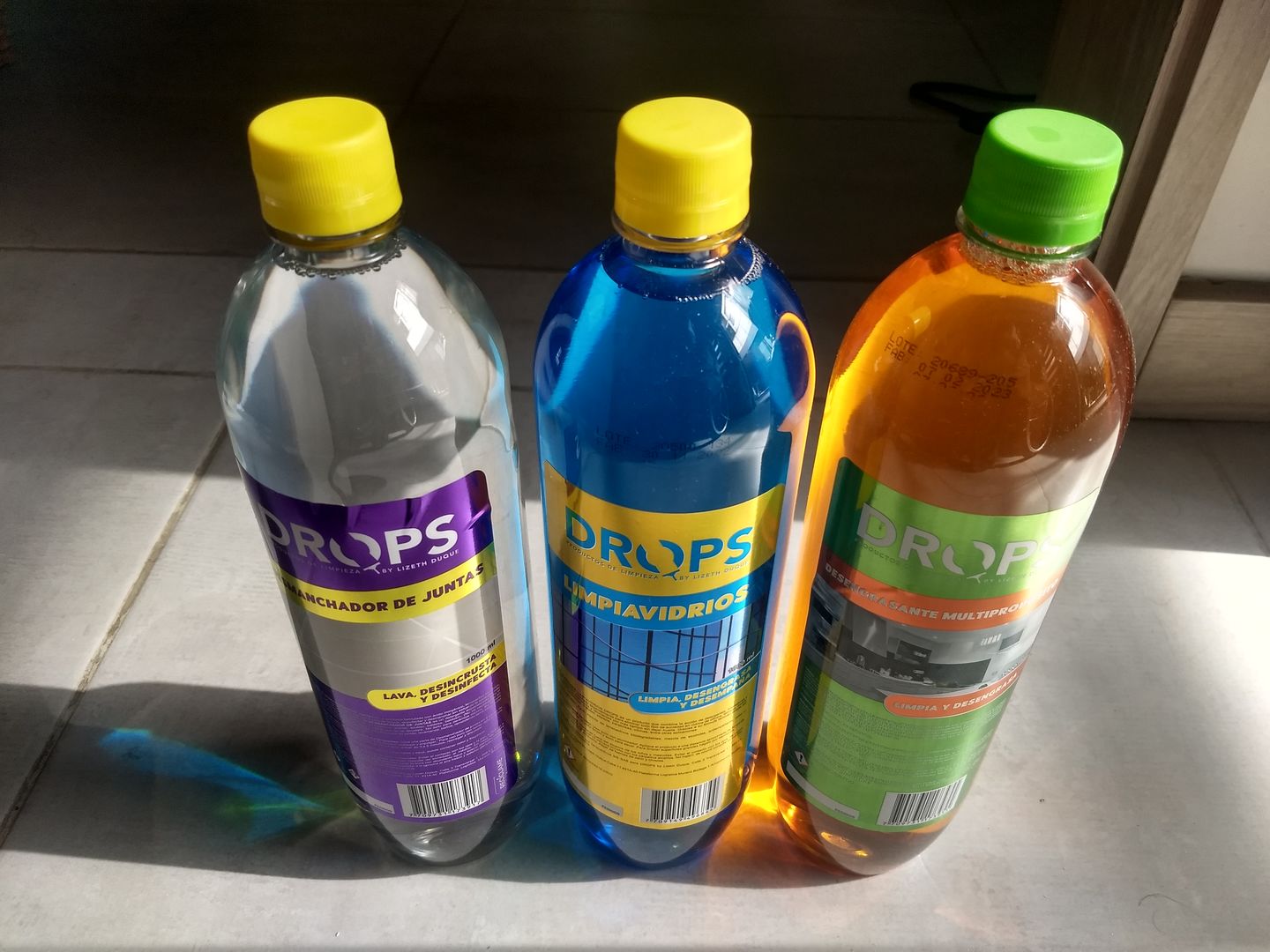 Customer photo review of Kit de limpieza Drops
