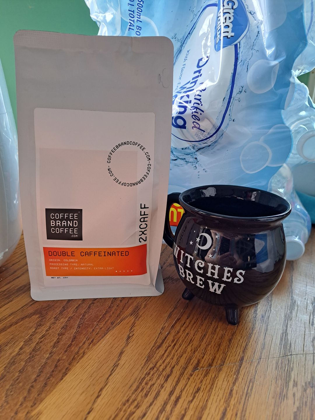 Customer photo review of Double Caffeinated Coffee - High Caffeine Coffee