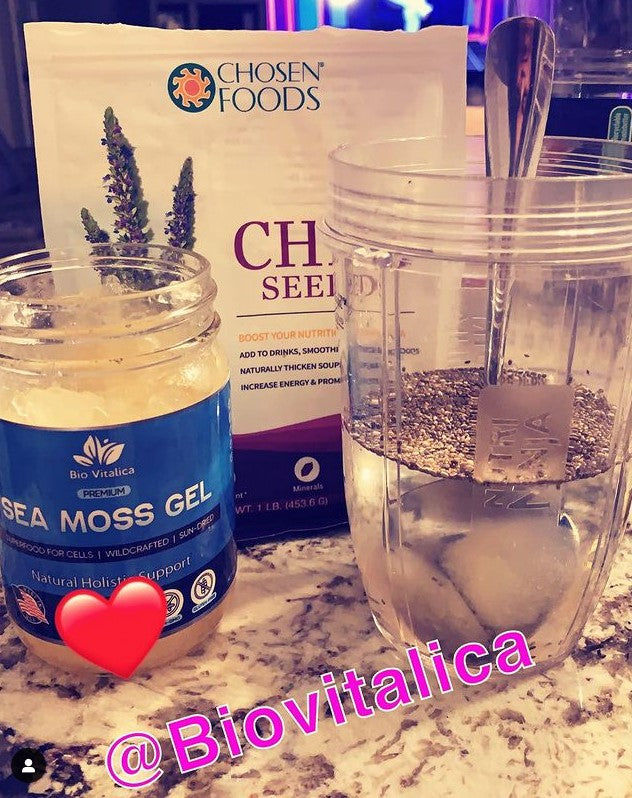 Customer photo review of Sea Moss Gel