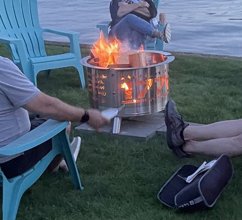 Customer photo review of MYFIRESIDE PIT 24 - BIG GUY